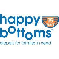 happybottoms, kansas city's diaper bank logo image