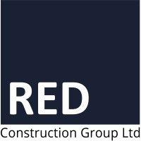 red construction group logo image