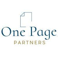 one page partners logo image