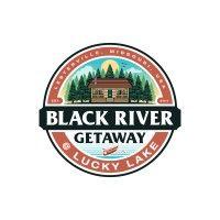 black river getaway @ lucky lake logo image