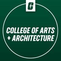 unc charlotte college of arts + architecture logo image