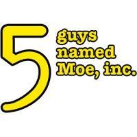 5 guys named moe inc logo image