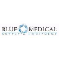 blue medical supply logo image