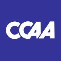 california collegiate athletic association logo image