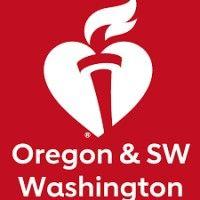 american heart association of oregon logo image