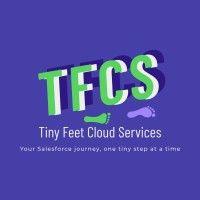 tiny feet cloud services logo image