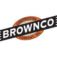 brownco construction company, inc. logo image