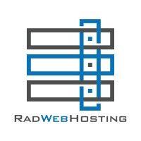 rad web hosting logo image