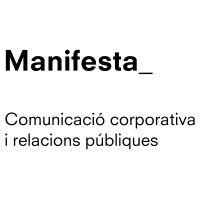 manifesta_ comunicació corporativa logo image