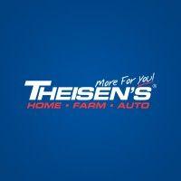 theisen's home farm auto logo image