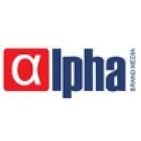 alpha brand media logo image