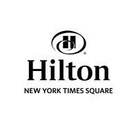 hilton new york times square logo image