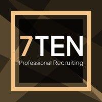 7ten professional recruiting logo image