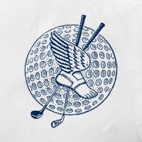 winged foot golf club logo image