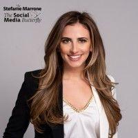 stefanie marrone marketing | the social media butterfly logo image