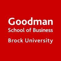 goodman school of business at brock university logo image