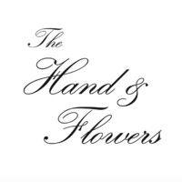 the hand & flowers logo image