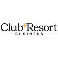 club + resort business logo image