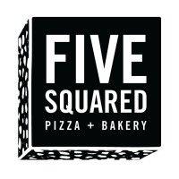 five squared pizza logo image