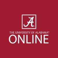 the university of alabama online logo image