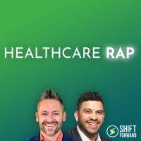 healthcare rap podcast logo image