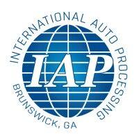 international auto processing logo image