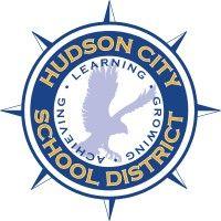 hudson city school district logo image