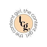 the content girl logo image