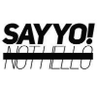 say yo! not hello logo image