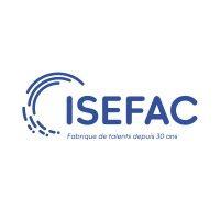 isefac bachelor, école de management, commerce, marketing et communication logo image