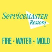 servicemaster fire and water clean up services logo image