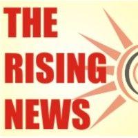 the rising news logo image