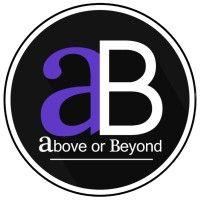 above or beyond logo image