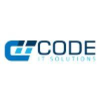 code it solutions logo image