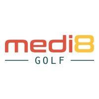 medi8 golf logo image