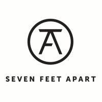 seven feet apart