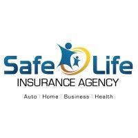 safe life insurance agency logo image