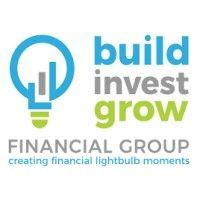 build invest grow logo image