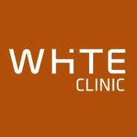 white clinic logo image