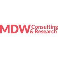 mdw consulting & research logo image