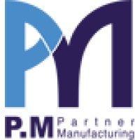 p.m partner manufacturing logo image