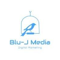 blu-j media logo image