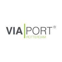 via | port rotterdam logo image