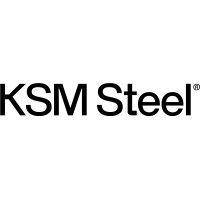 ksm steel logo image