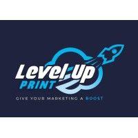 level up print logo image