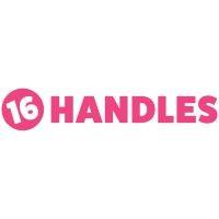 16 handles logo image