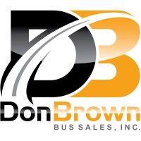 don brown bus sales logo image