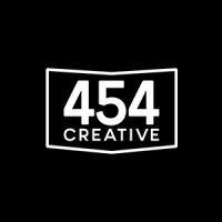 454 creative logo image