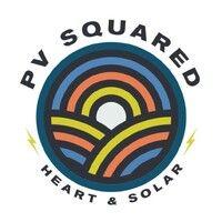 pv squared solar logo image