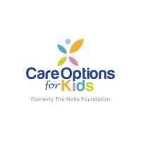 care options for kids | formerly the hello foundation logo image